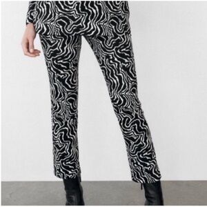Swirl pattern pants
